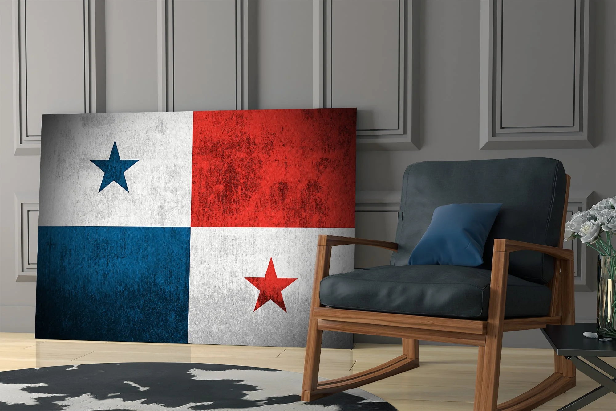 Vivid, patriotic wall art Glass Wall Art - Image 7
