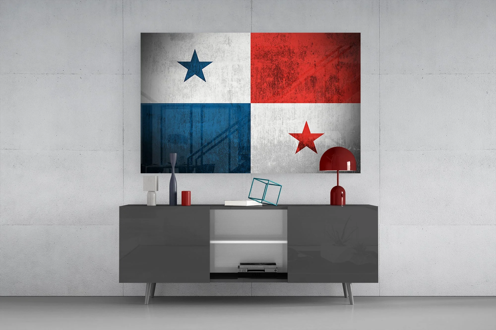 Vivid, patriotic wall art Glass Wall Art - Image 8