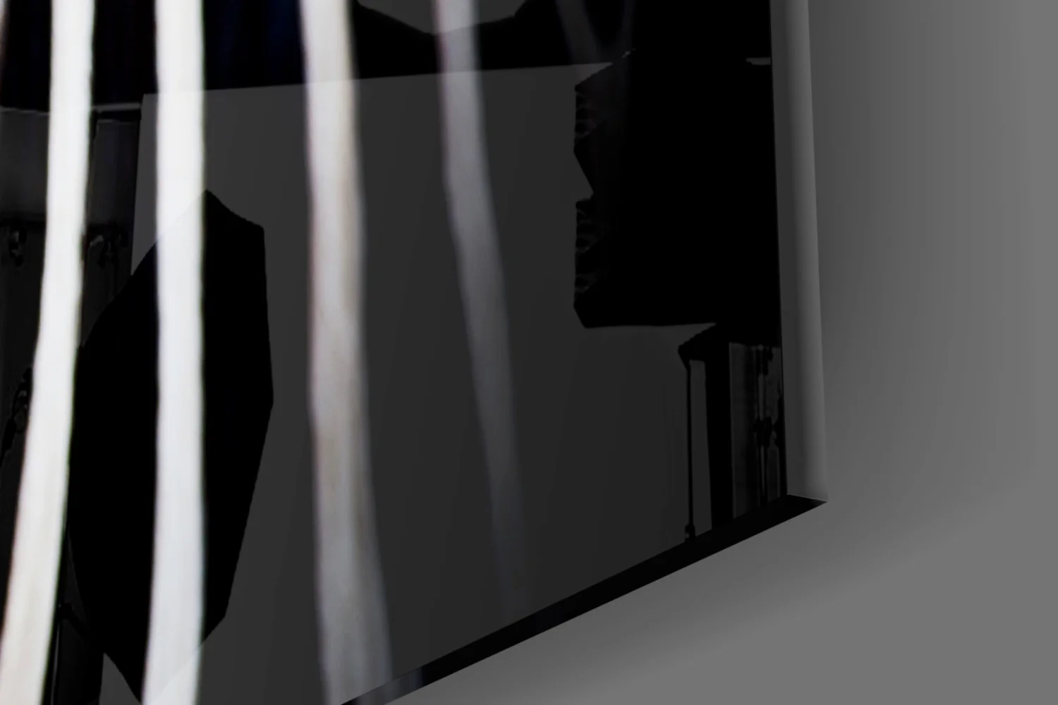 Warm Toned Zebra Head Glass Wall Art - Image 7