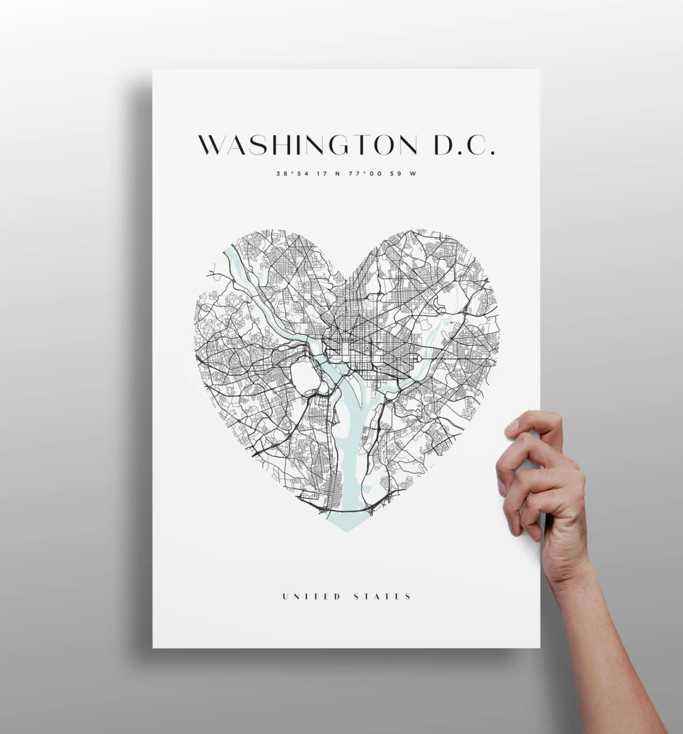 Washington V1 Aluminum Print