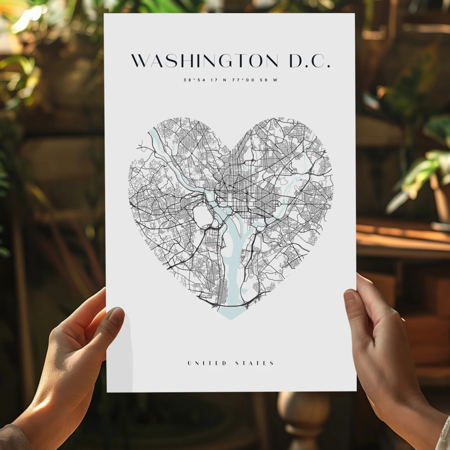 Washington V1 Aluminum Print - Image 5