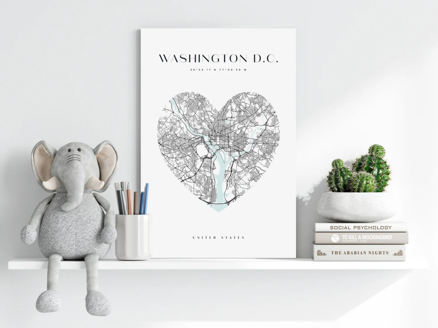 Washington V1 Aluminum Print - Image 6