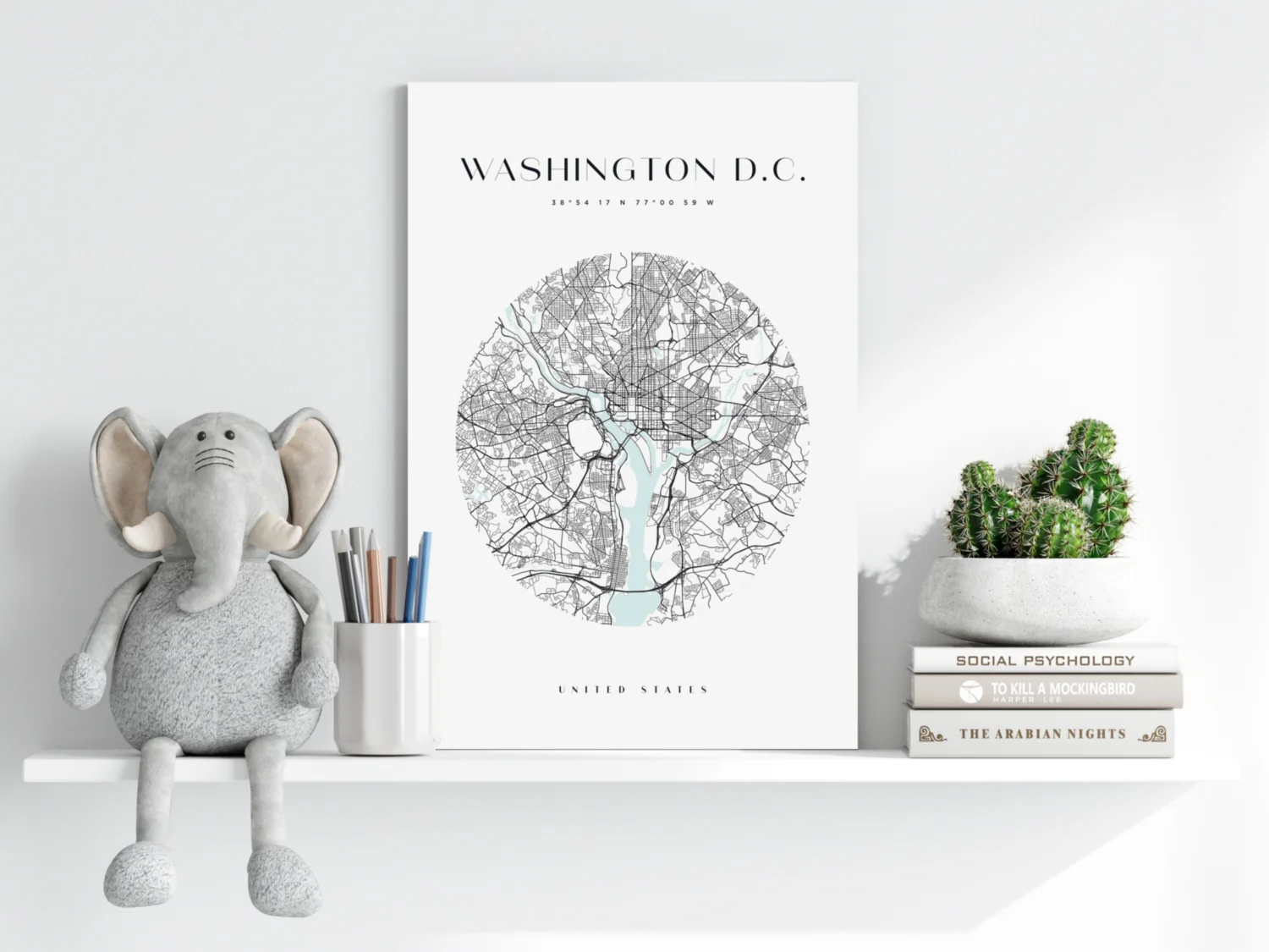 Washington V2 Aluminum Print - Image 6