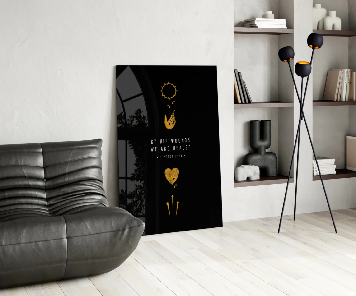 We are Healed Glass Wall Art - Image 5