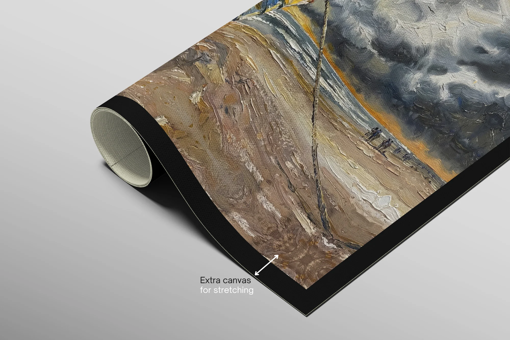 Weathered Shoreline Sentinel — 3D Haptic Embossed High-Gloss Luxury Wall Art - Image 17