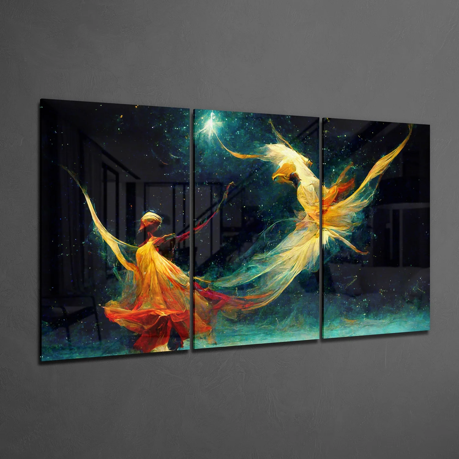 Whirling Glass Wall Art - Image 2