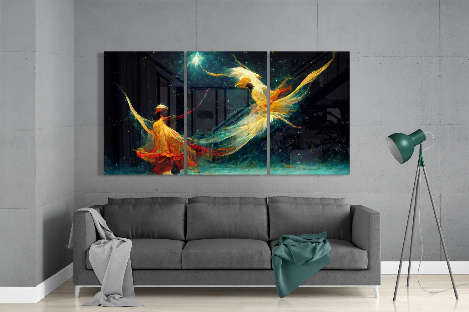 Whirling Glass Wall Art - Image 3