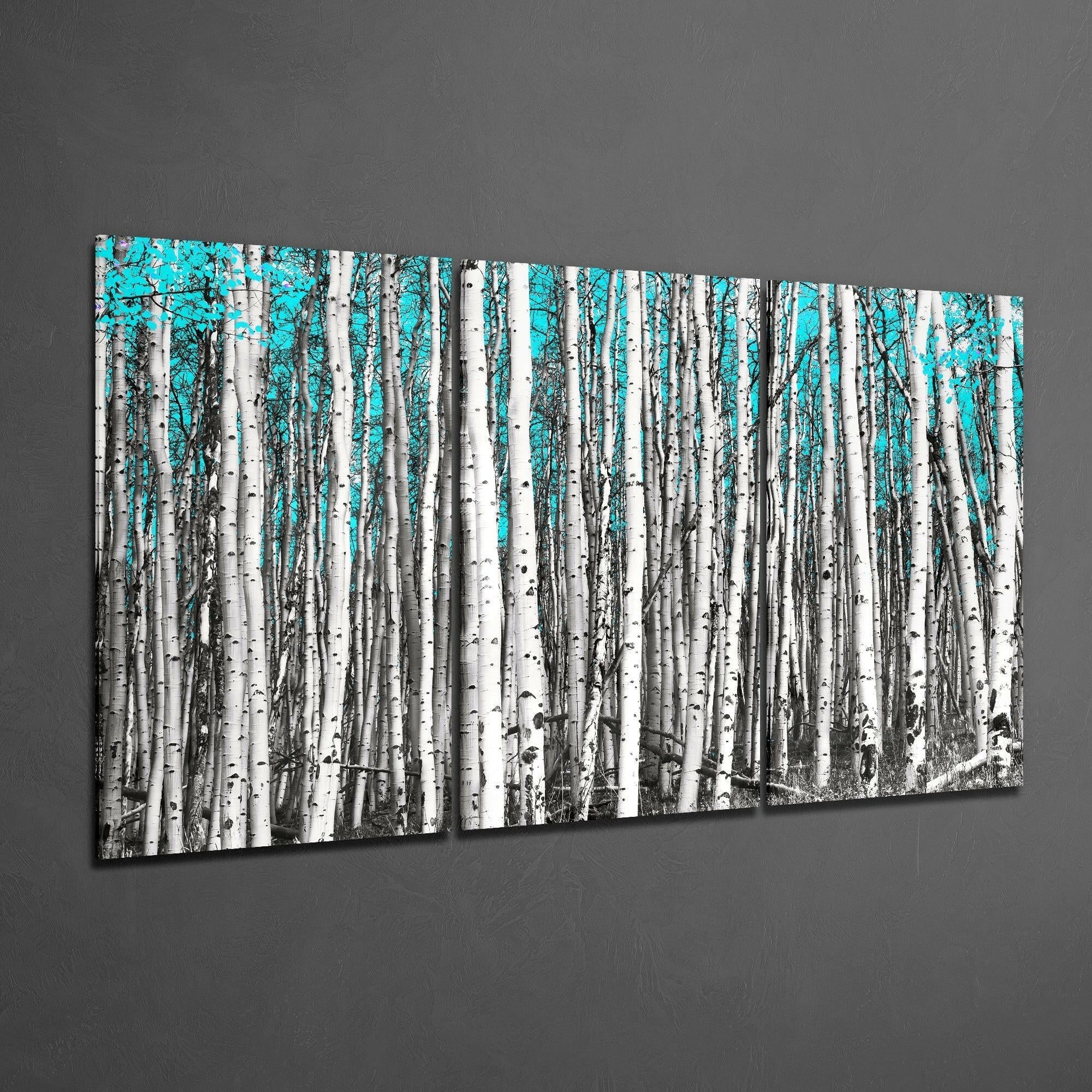 Green Forest Glass Art - Image 2
