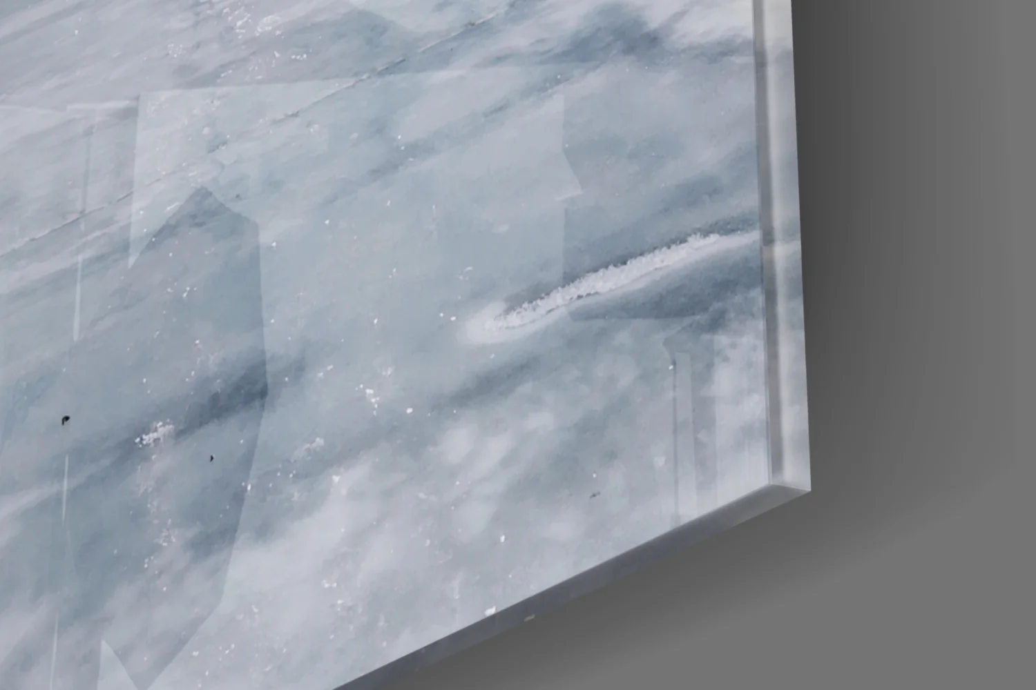 White Pier Turquoise Ocean Glass Wall Art - Image 8