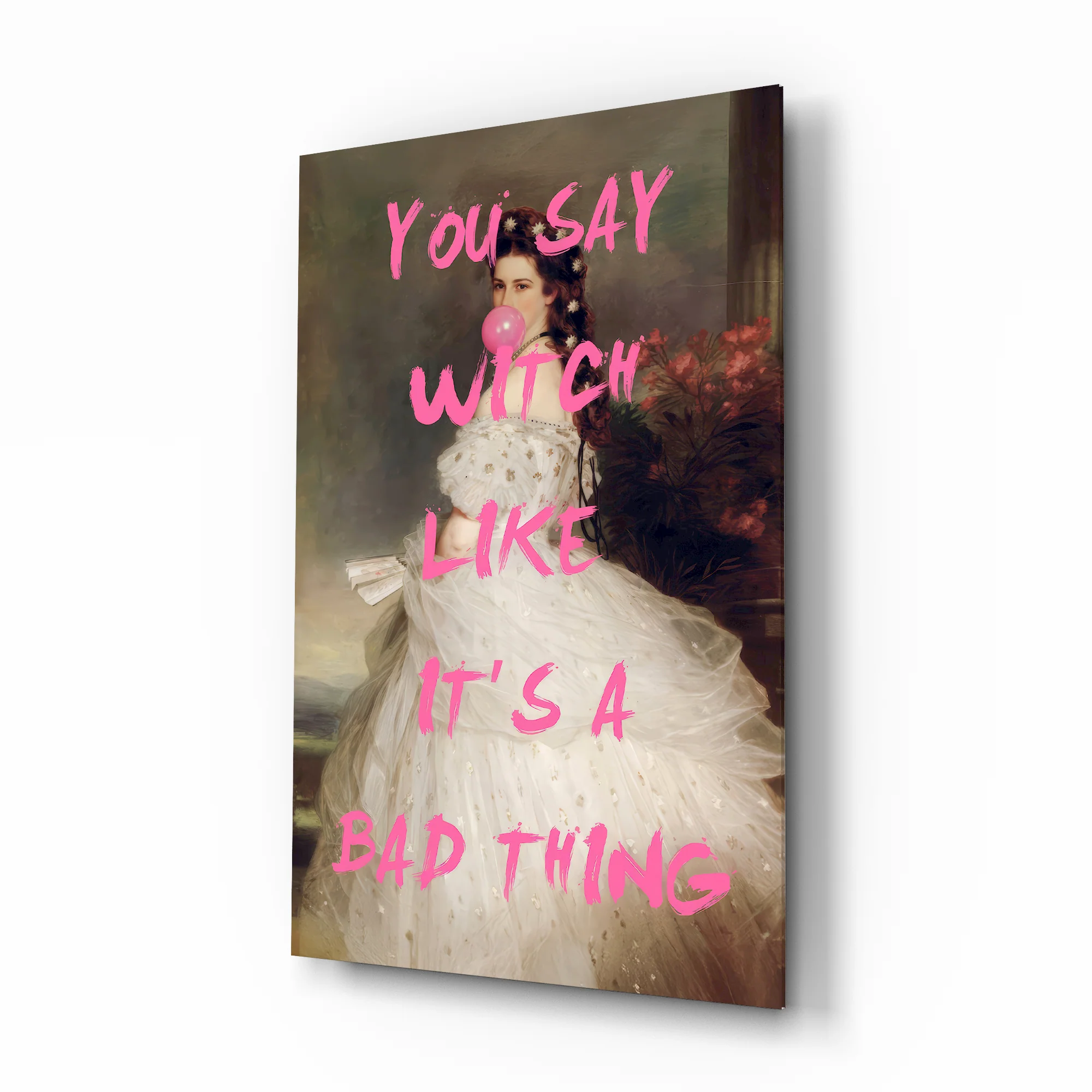 Witchy Elegance Glass Wall Art - Image 2