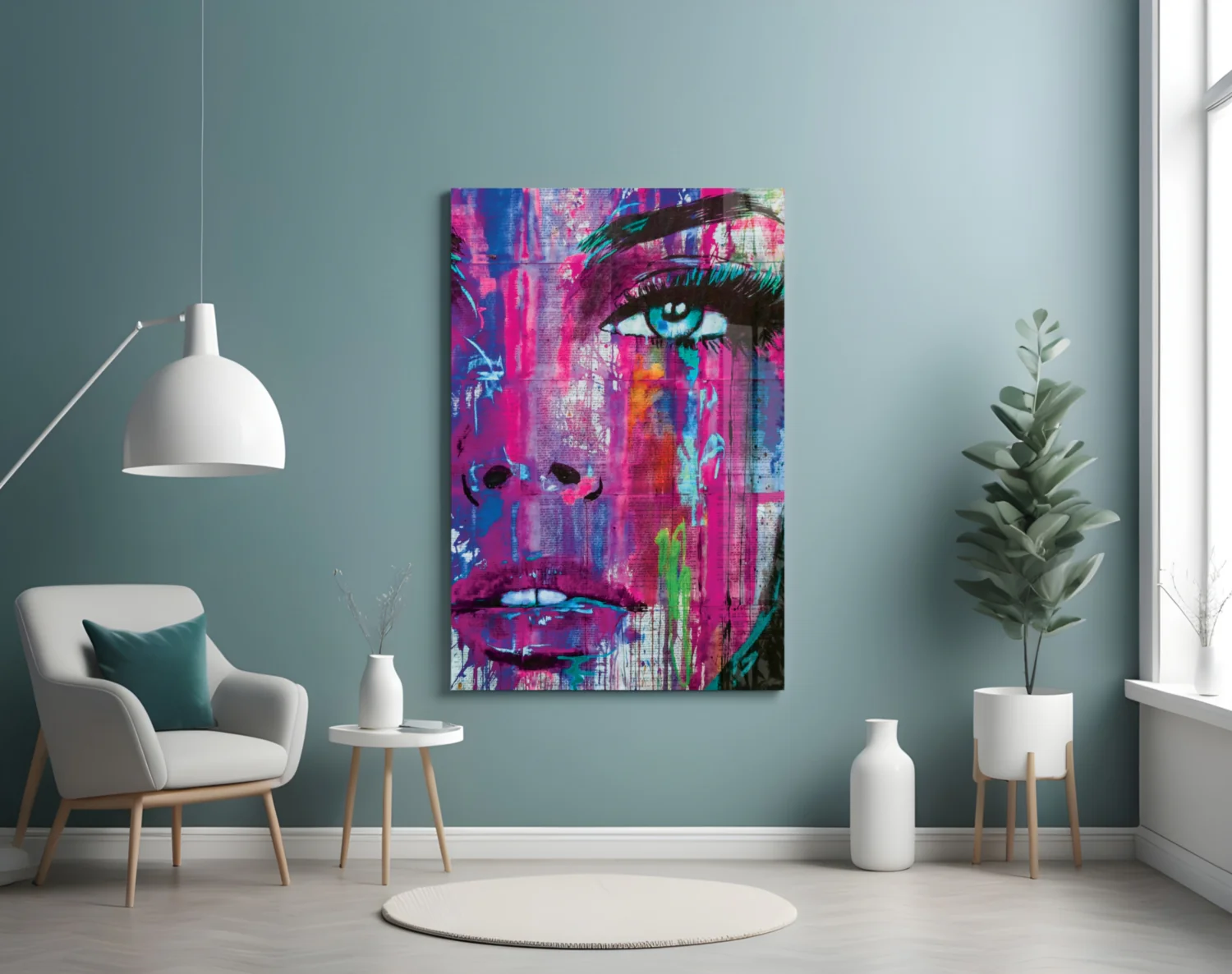 Woman Eye Glass Wall Art - Image 5