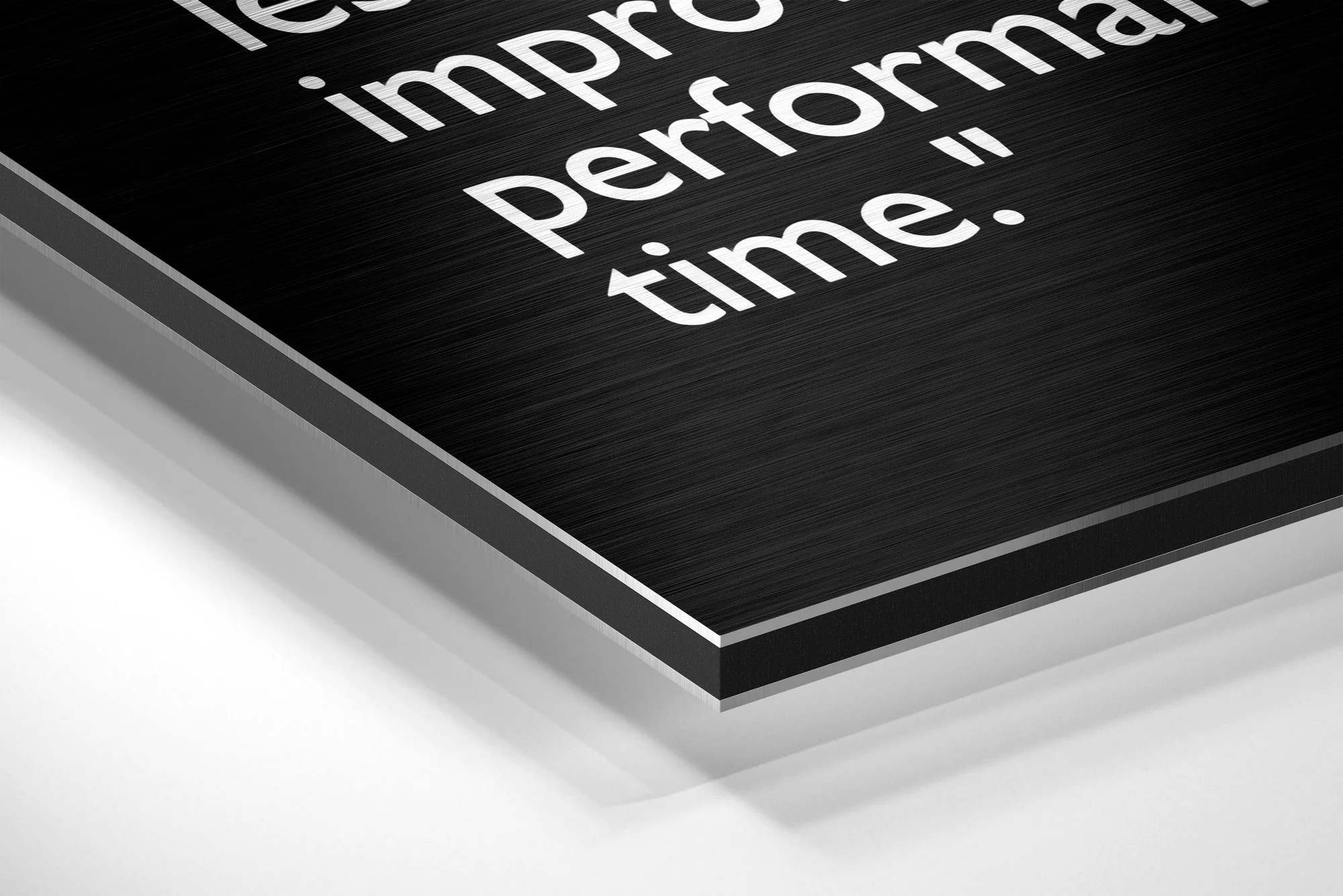 Words of a Civil Rights Leader Brushed Aluminium Dibond Wall Art - Image 2