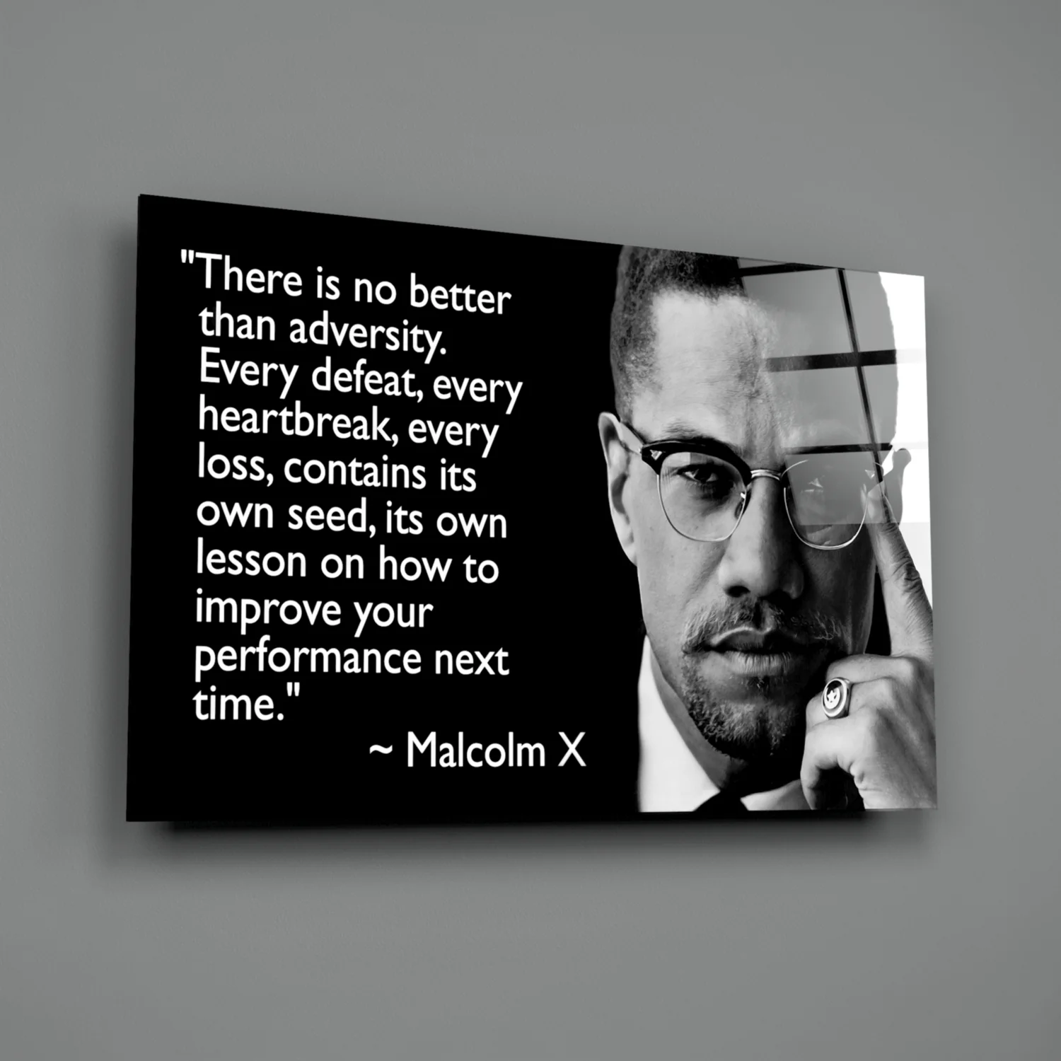 Words of Justice Glass Wall Art - Image 2