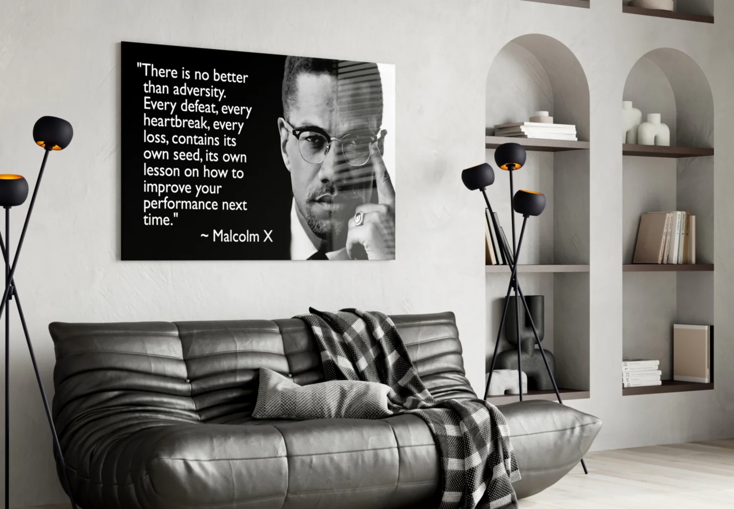 Words of Justice Glass Wall Art - Image 4