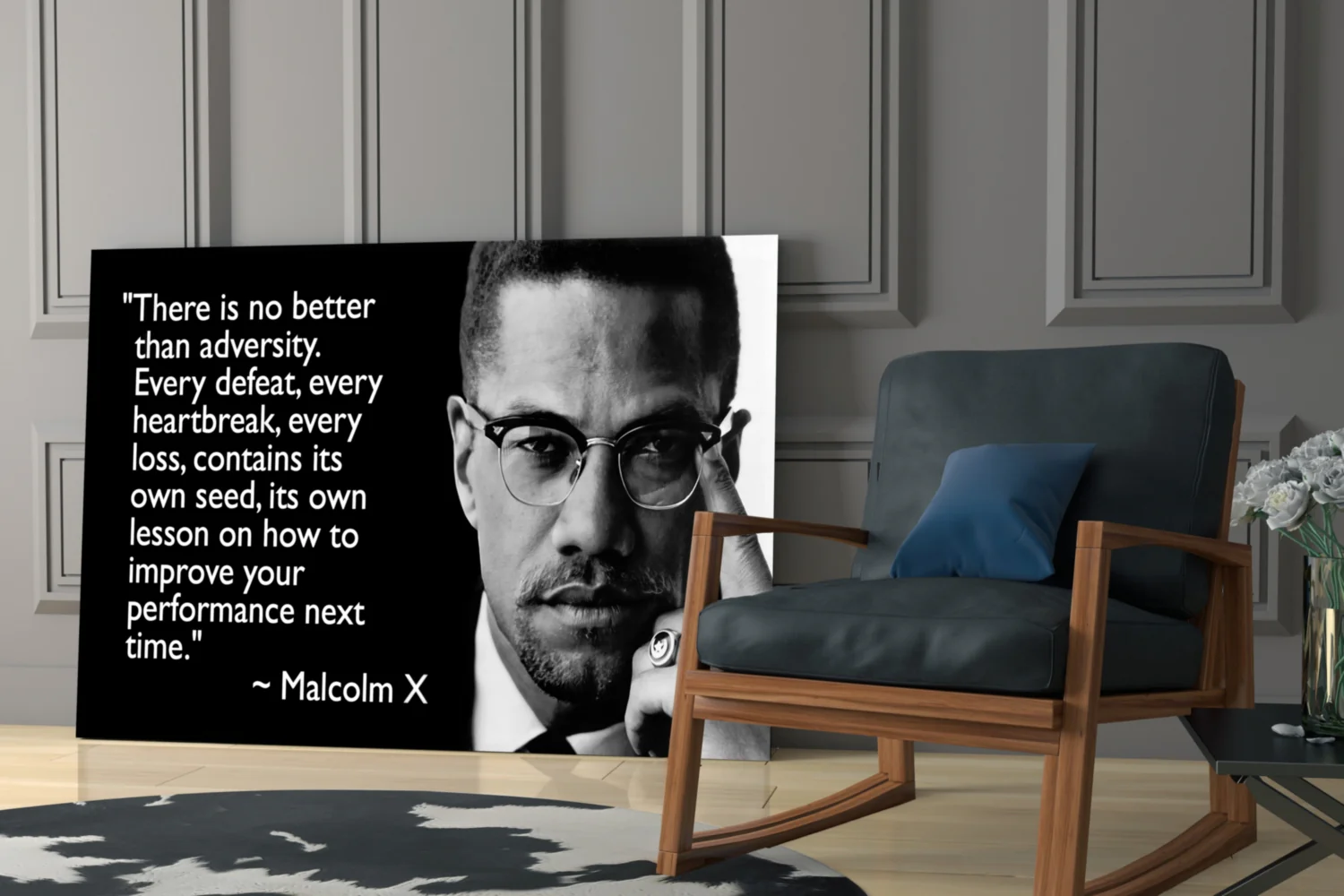 Words of Justice Glass Wall Art - Image 6