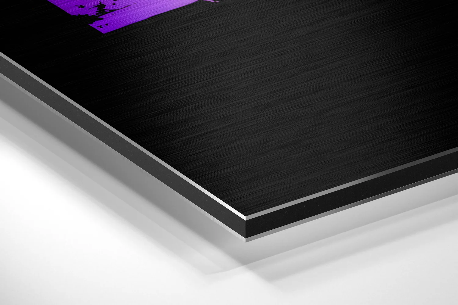 Work Hard Dream Big Brushed Aluminium Dibond Wall Art - Image 2