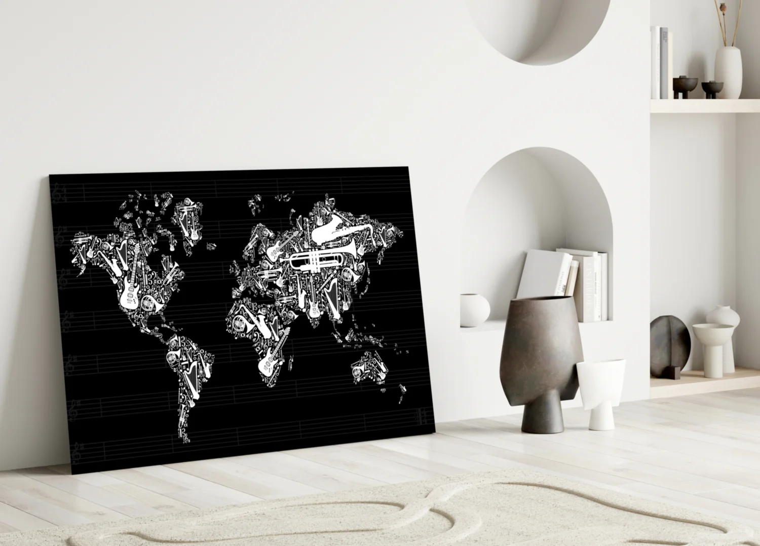 World of Music Glass Wall Art - Image 4