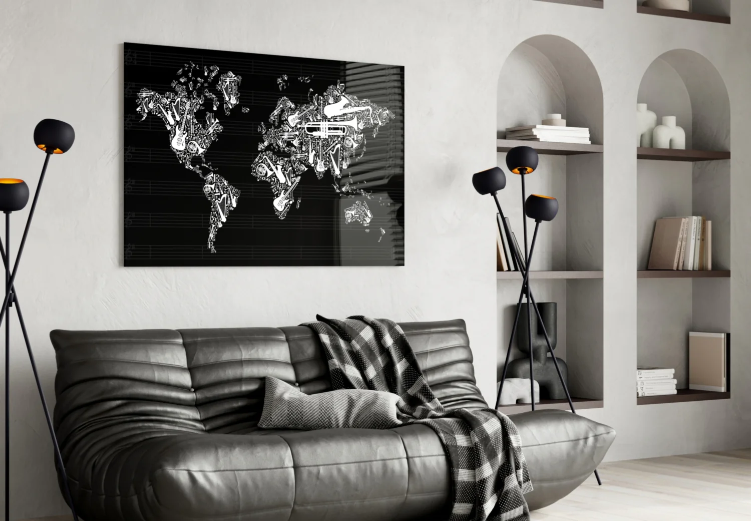 World of Music Glass Wall Art - Image 5