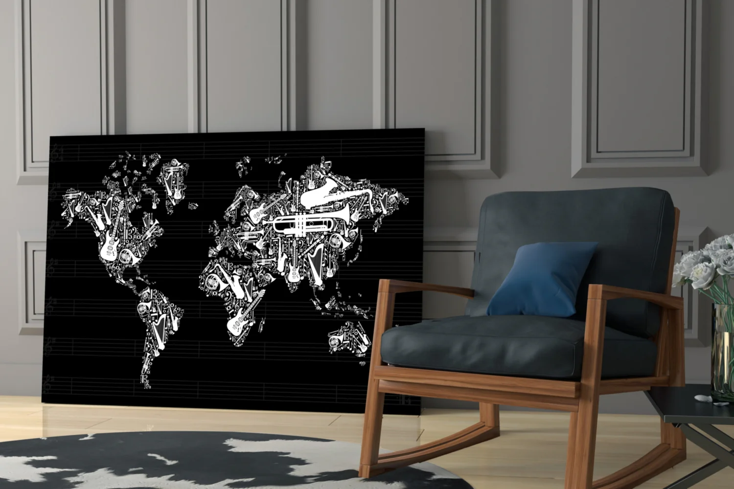 World of Music Glass Wall Art - Image 7