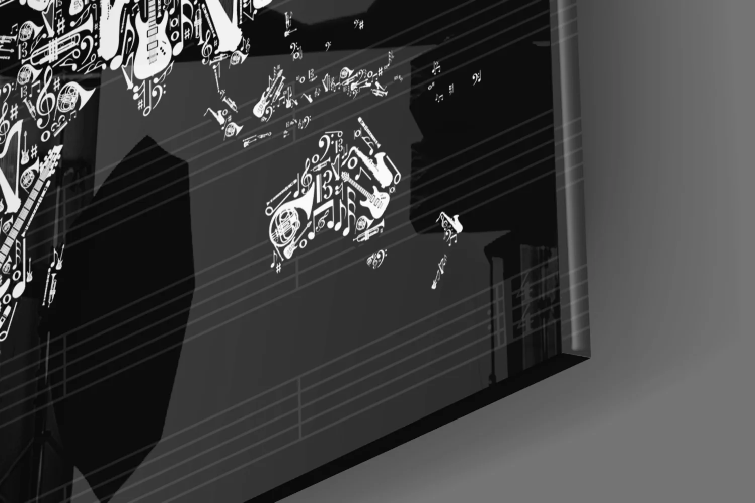 World of Music Glass Wall Art - Image 8