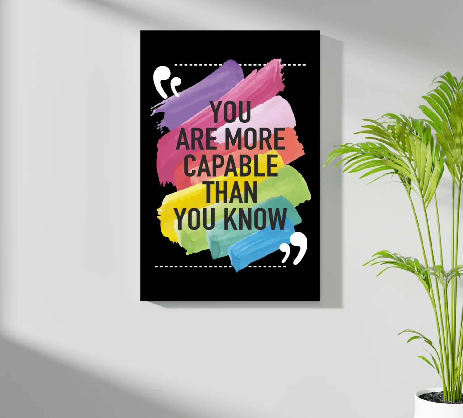 You Are Capable Aluminum Print - Image 7