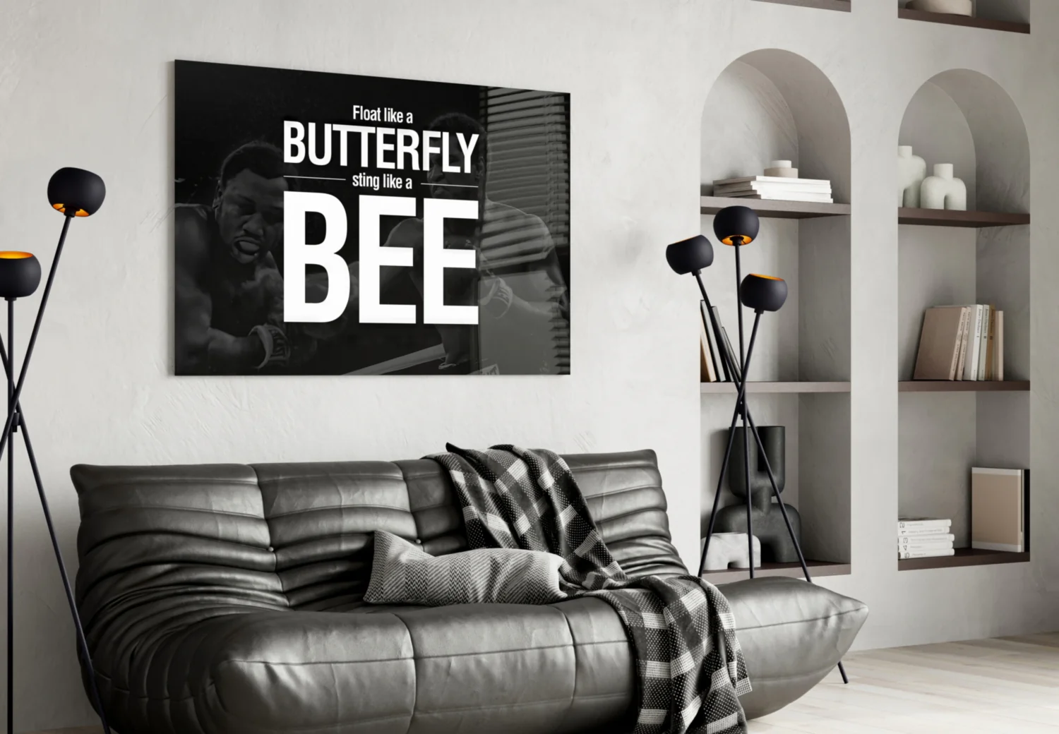 Knockout Boxer Glass Wall Art - Image 5