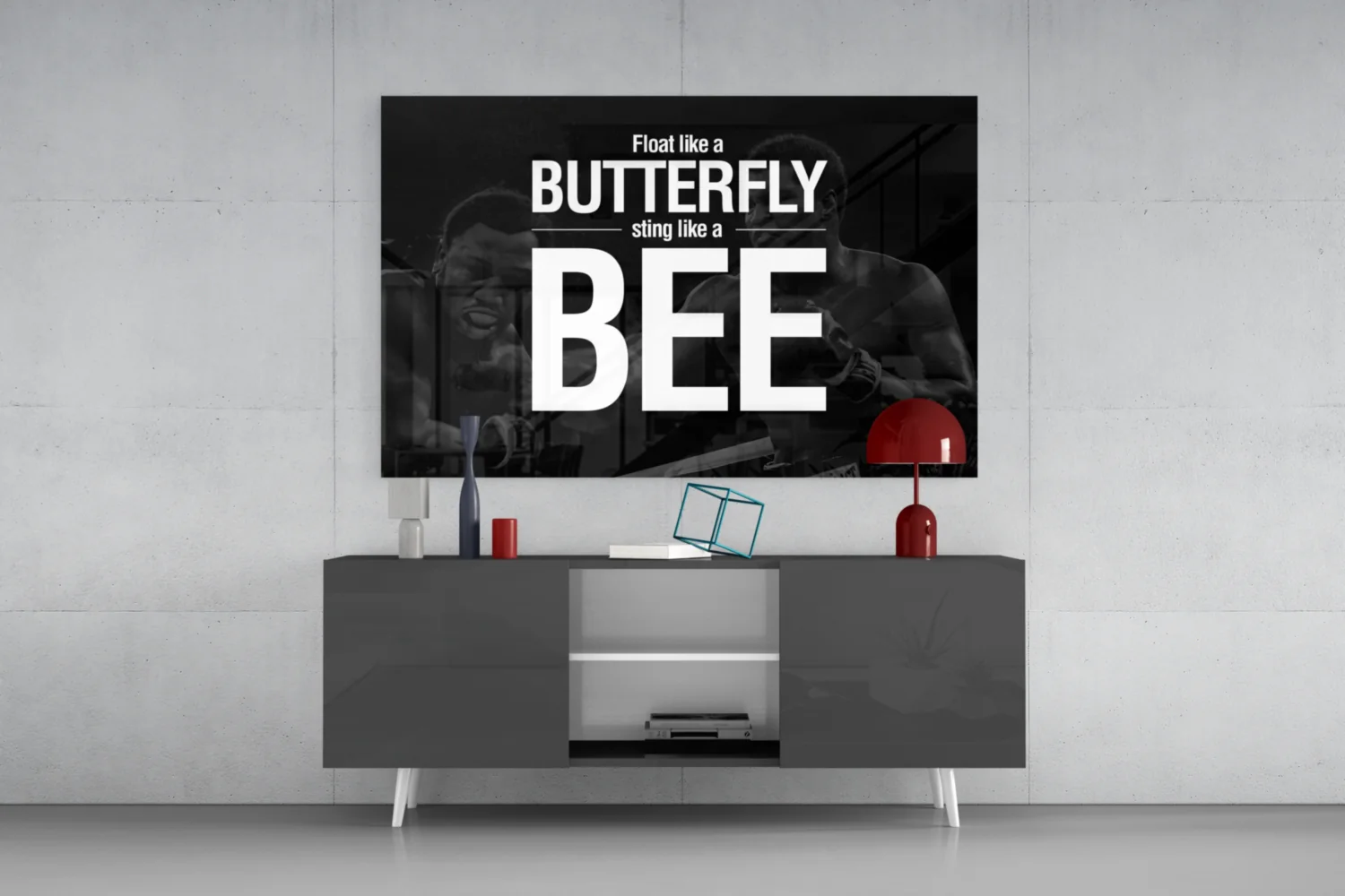 Knockout Boxer Glass Wall Art - Image 9