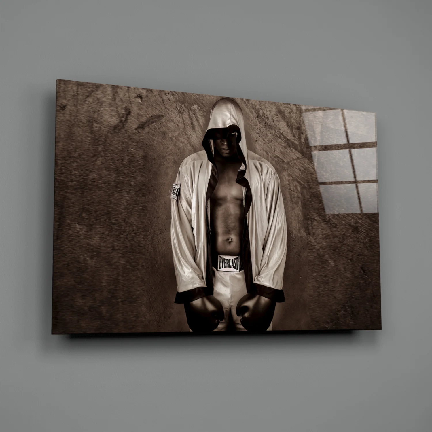 Knockout Boxer Glass Wall Art - Image 3