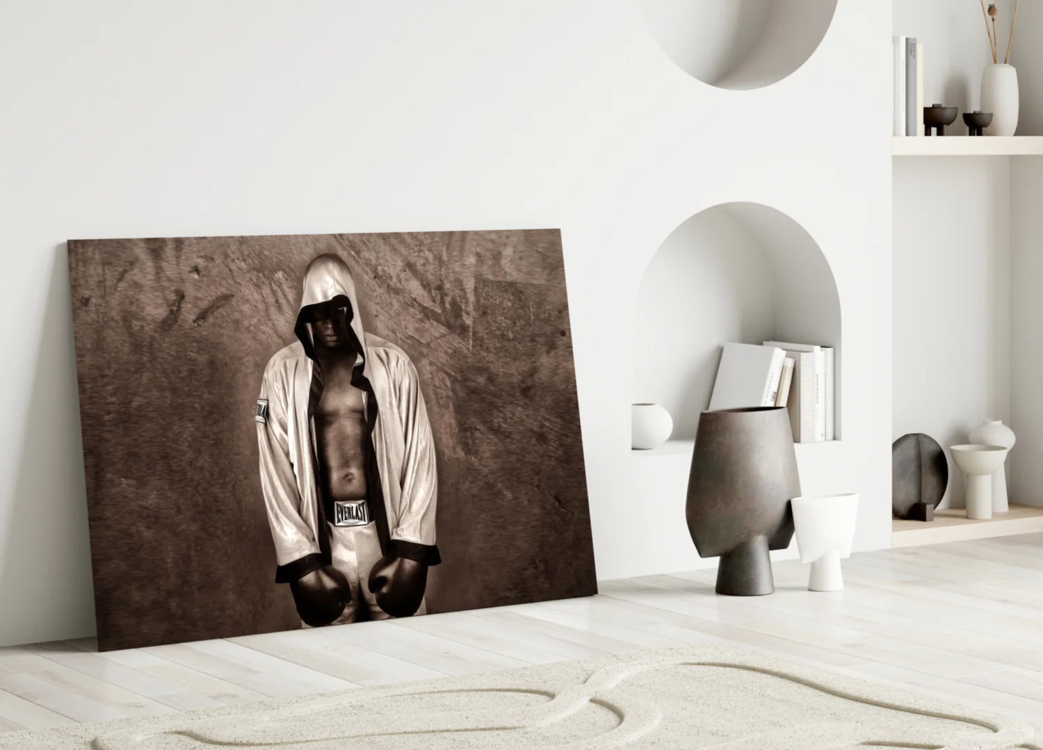 Knockout Boxer Glass Wall Art - Image 4