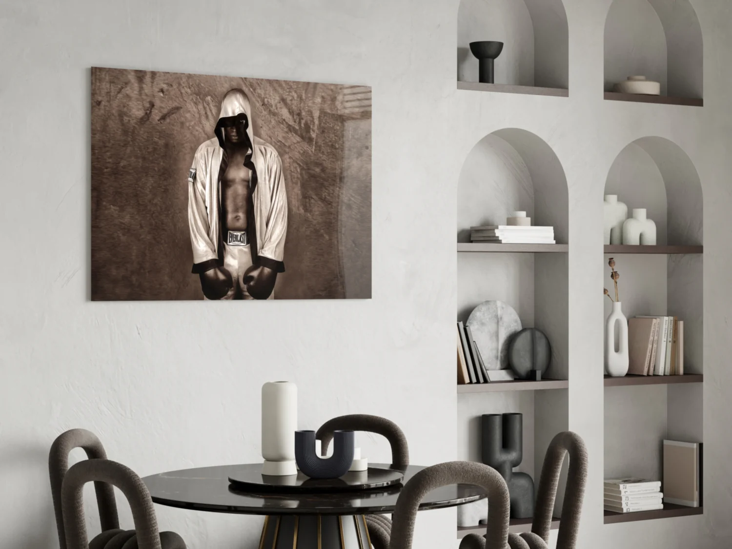 Knockout Boxer Glass Wall Art - Image 6