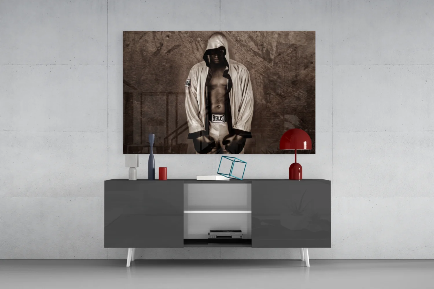Knockout Boxer Glass Wall Art - Image 9