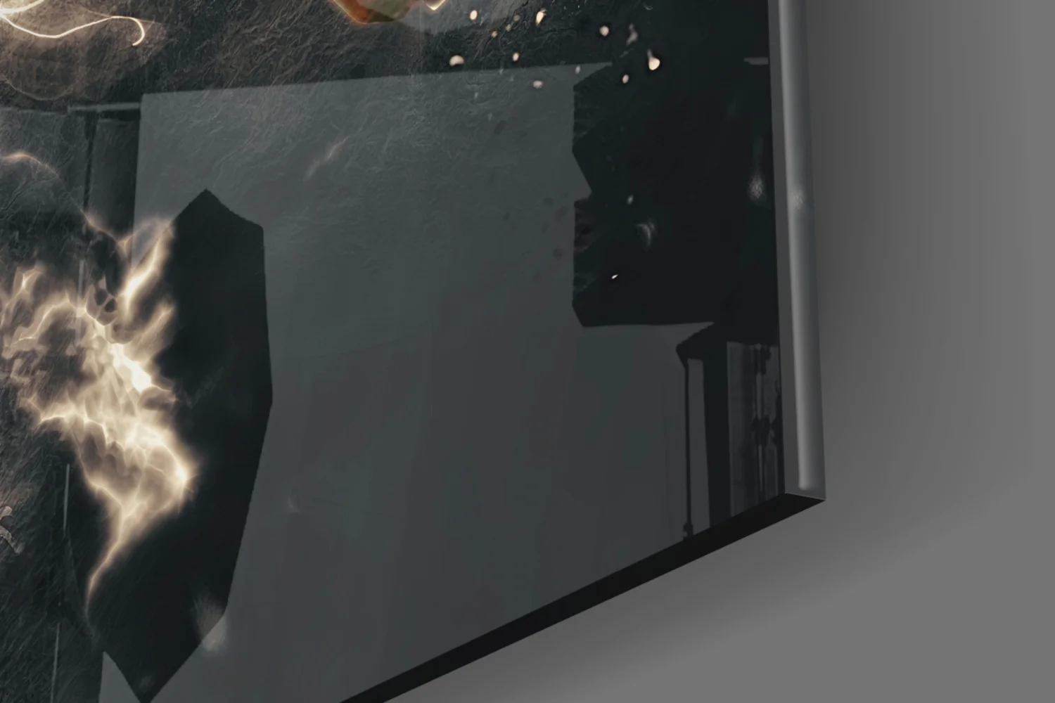 Football Superstar Glass Wall Art - Image 7