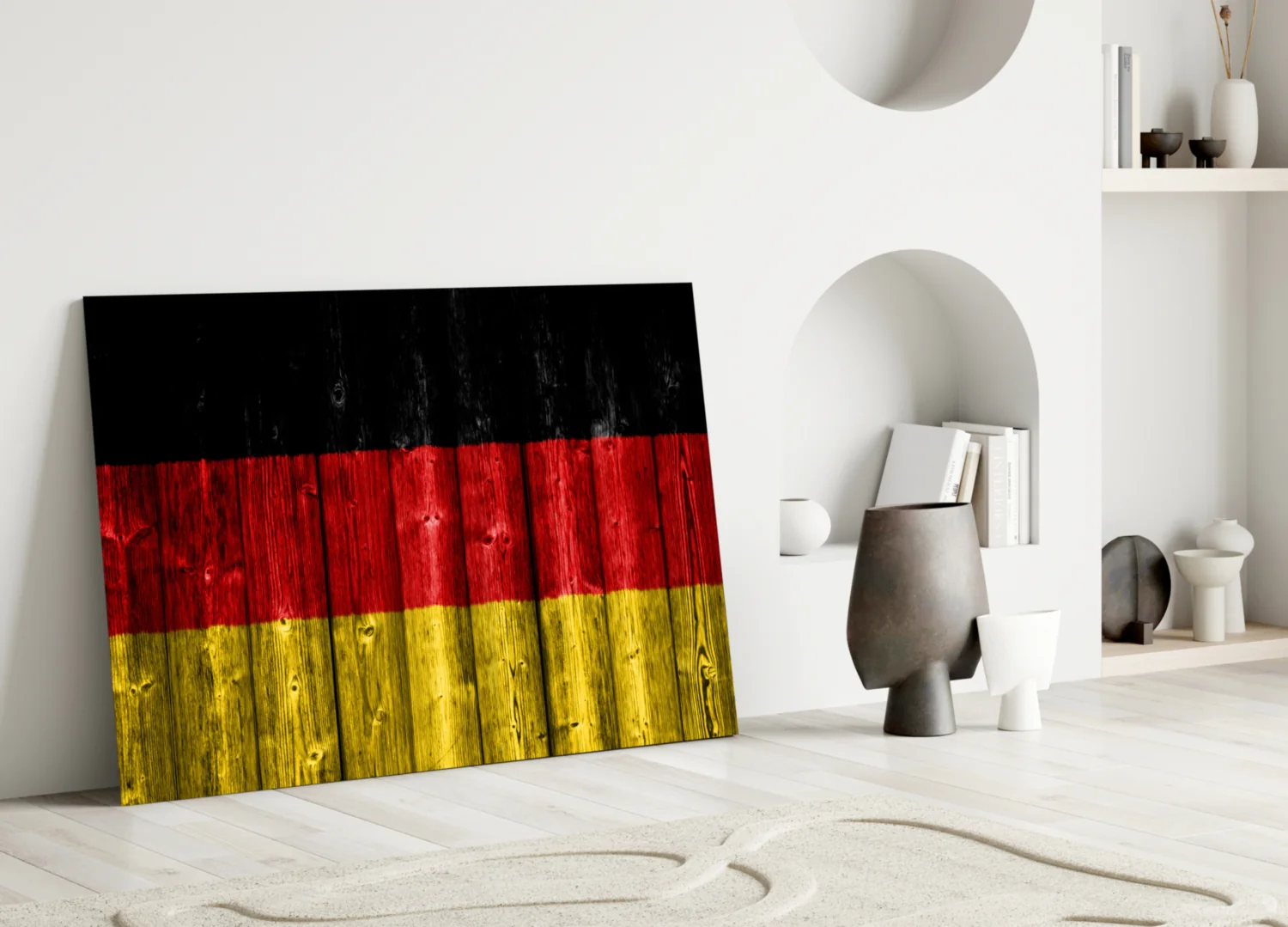 Flag of Germany Glass Wall Art - Image 3