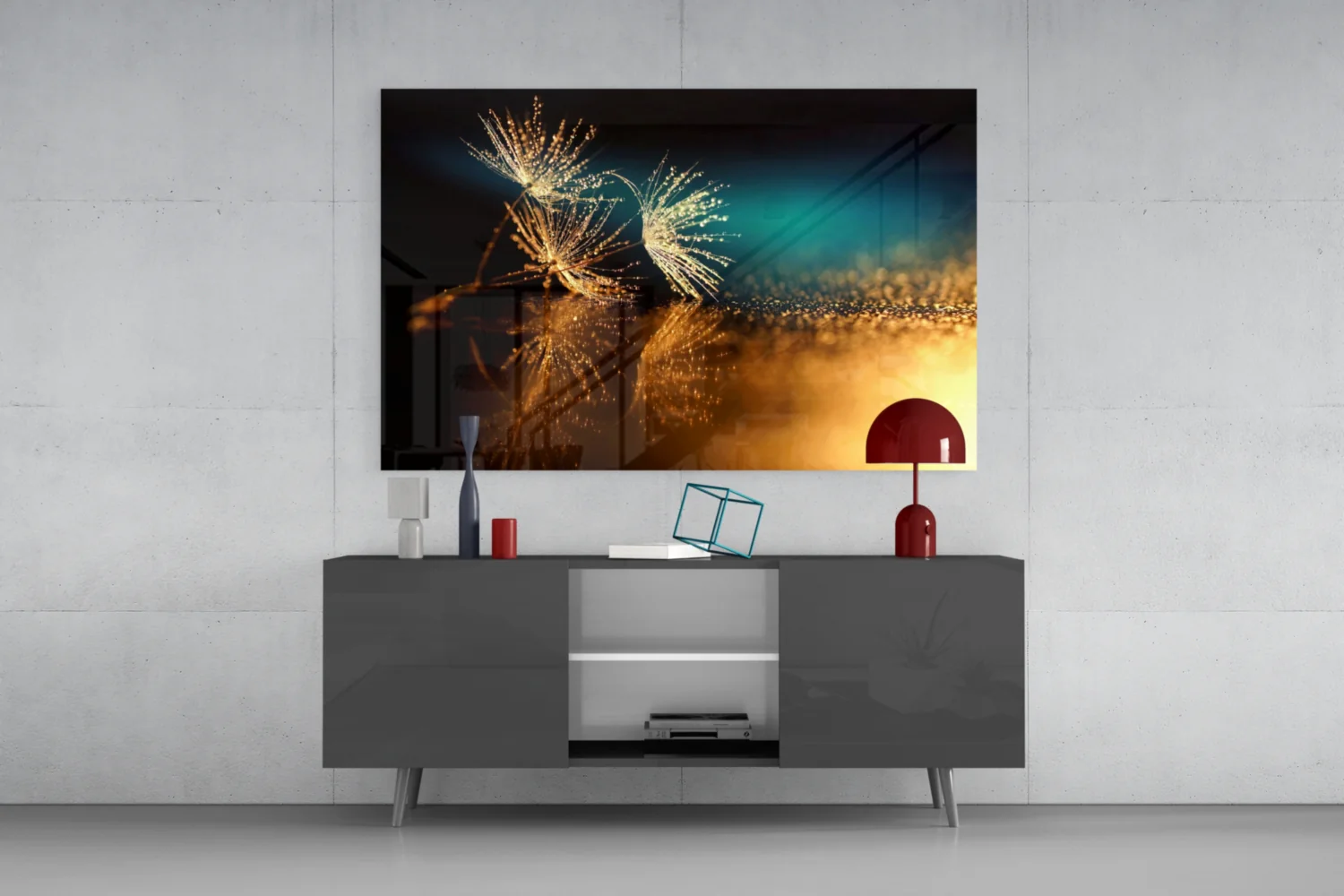 Gold Dust Glass Wall Art - Image 8