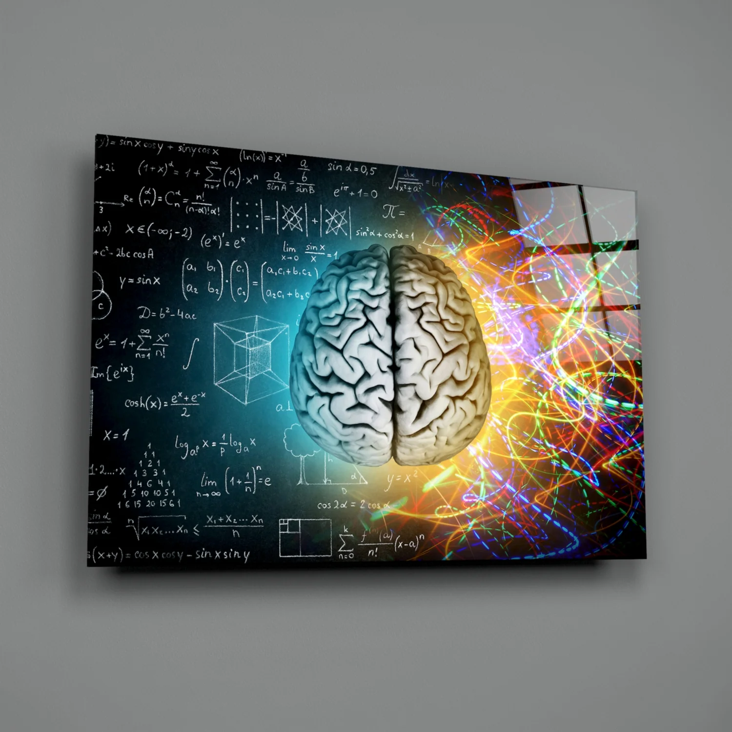 Brain Glass Wall Art - Image 2