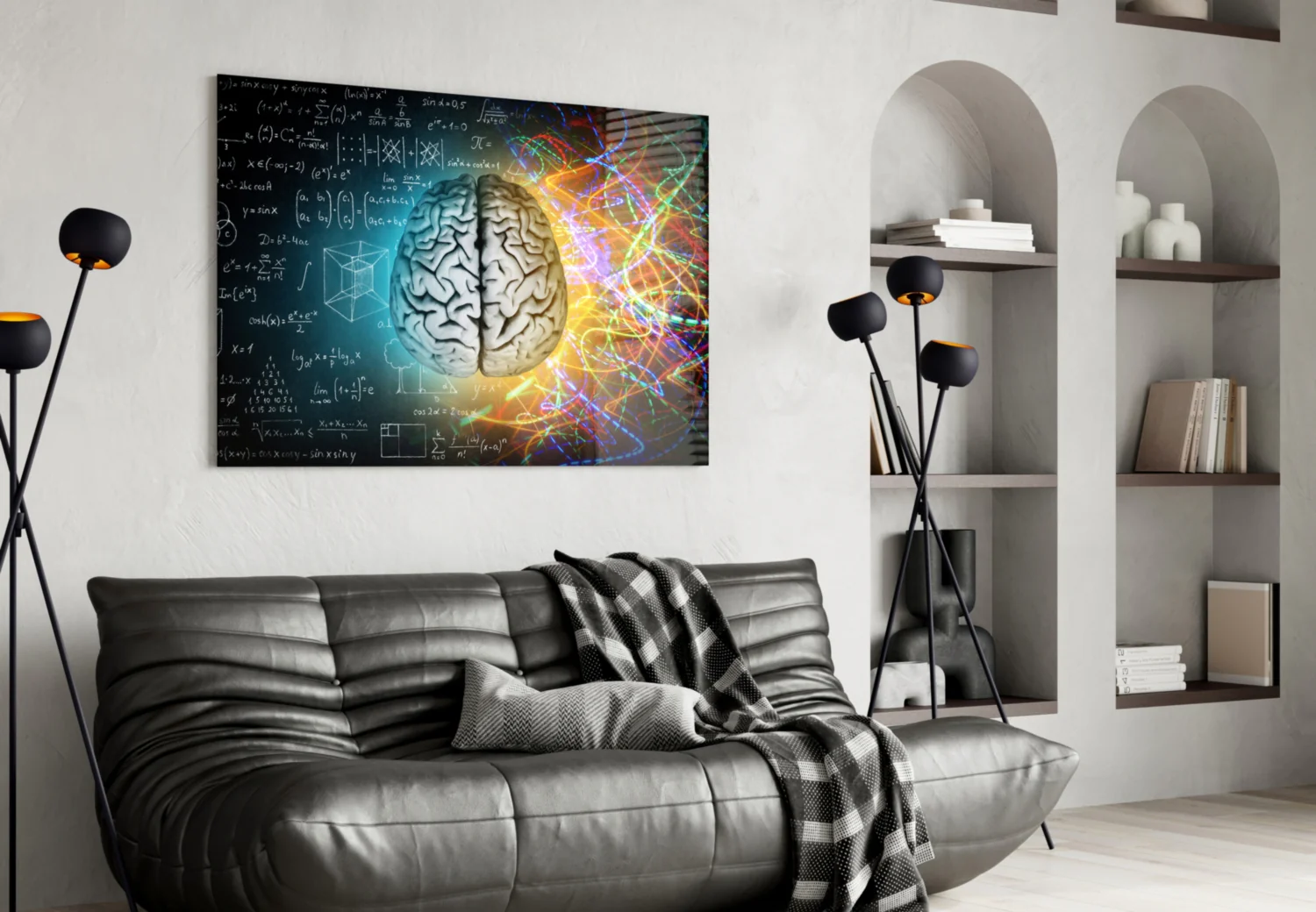 Brain Glass Wall Art - Image 4