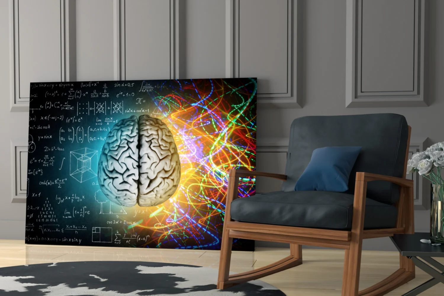 Brain Glass Wall Art - Image 6