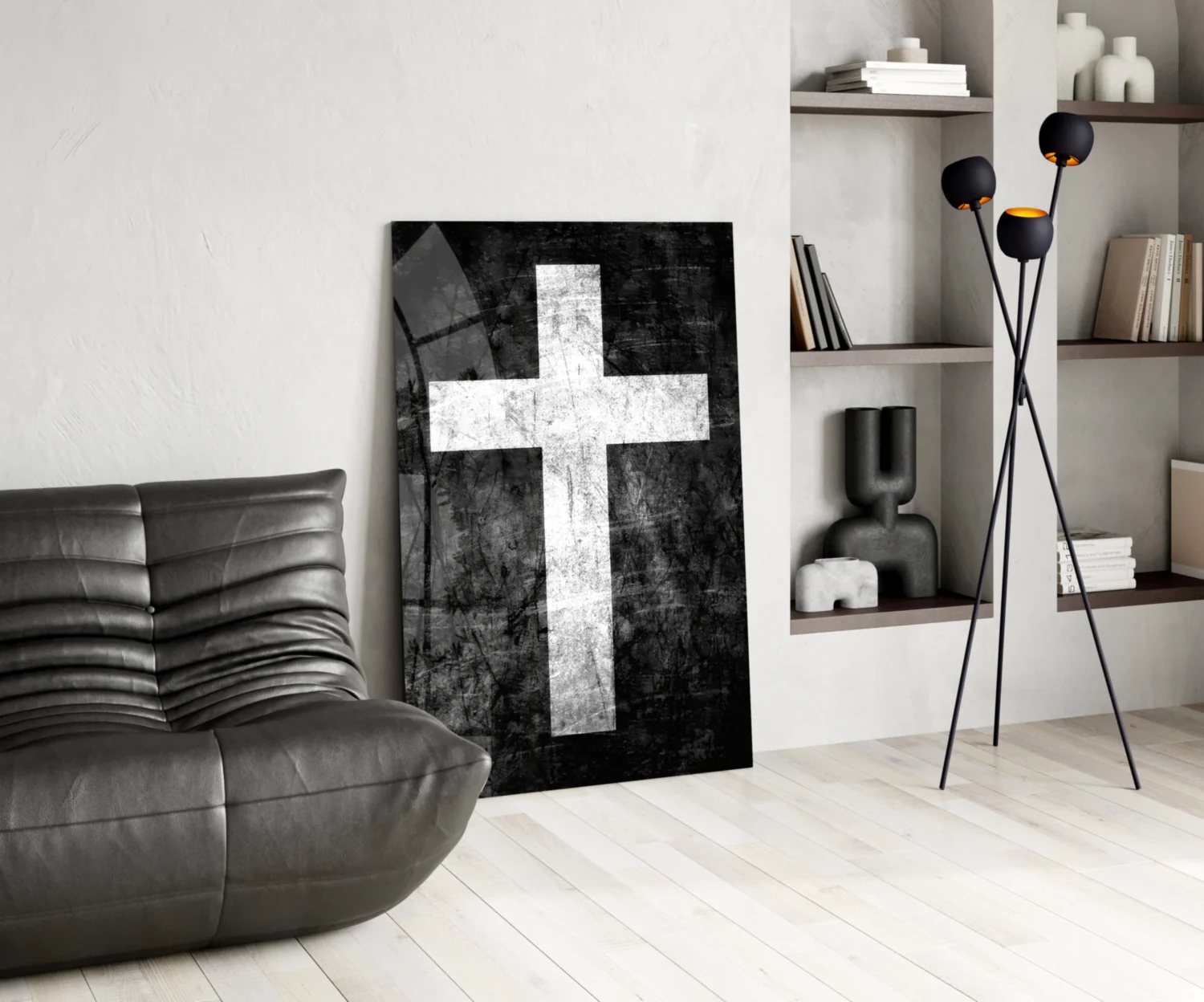 Cross Glass Wall Art - Image 5