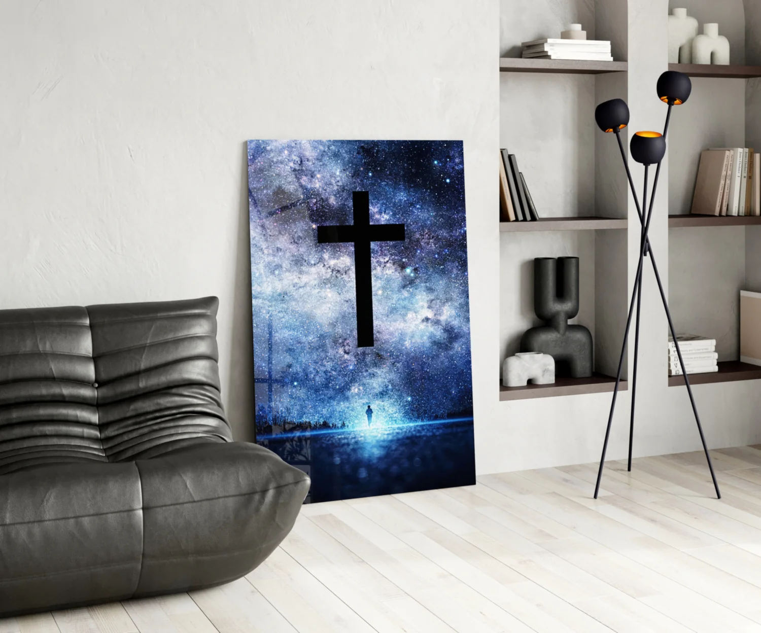Cross Glass Wall Art - Image 5
