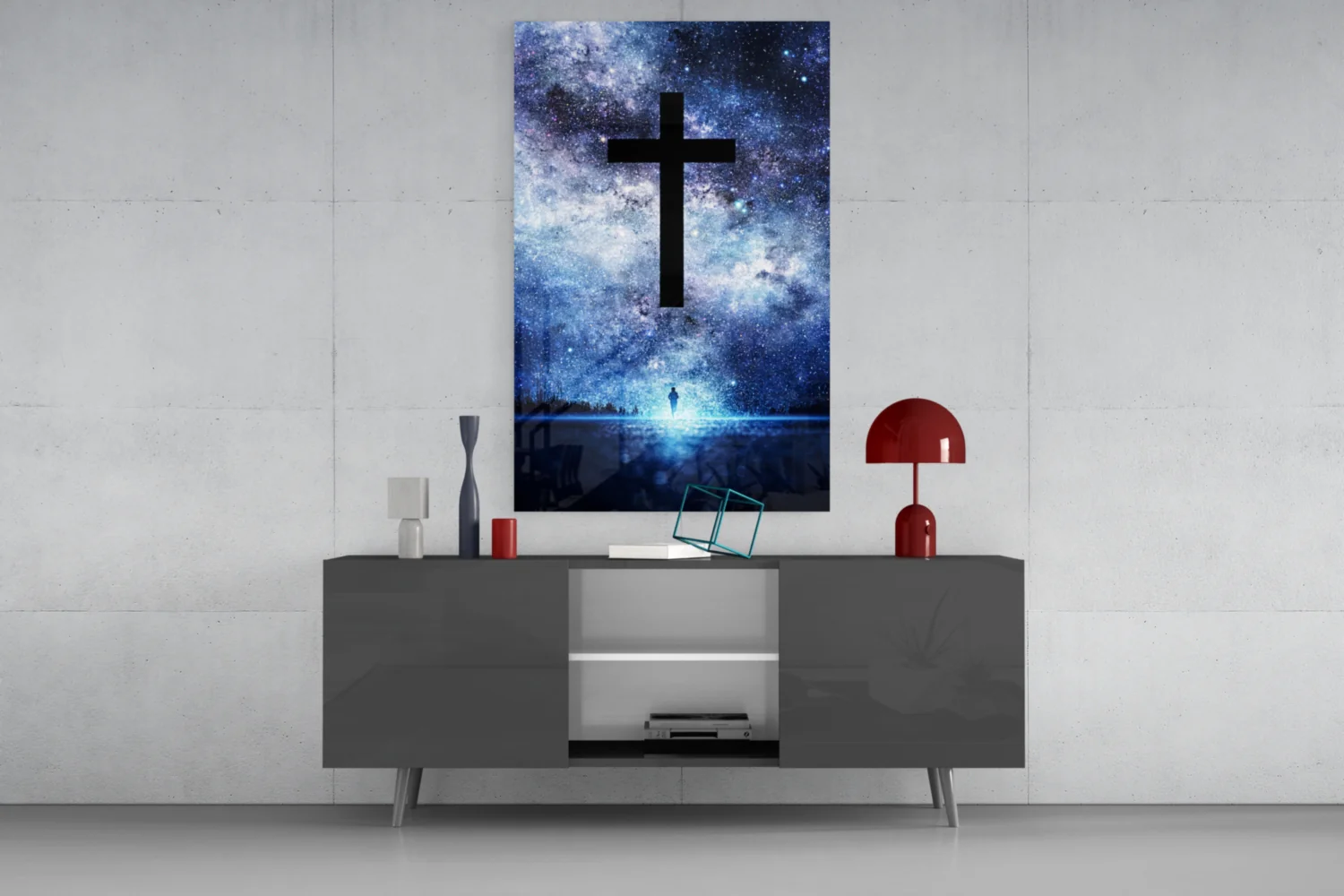 Cross Glass Wall Art - Image 8