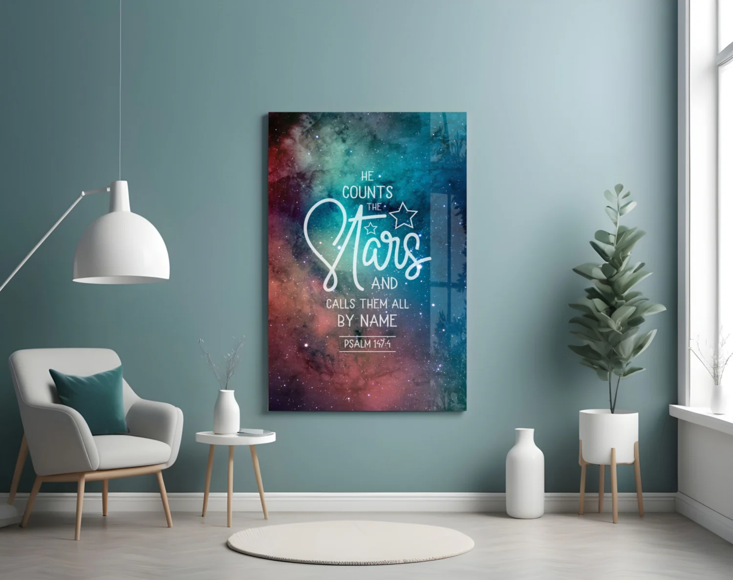 Stars Glass Wall Art - Image 4