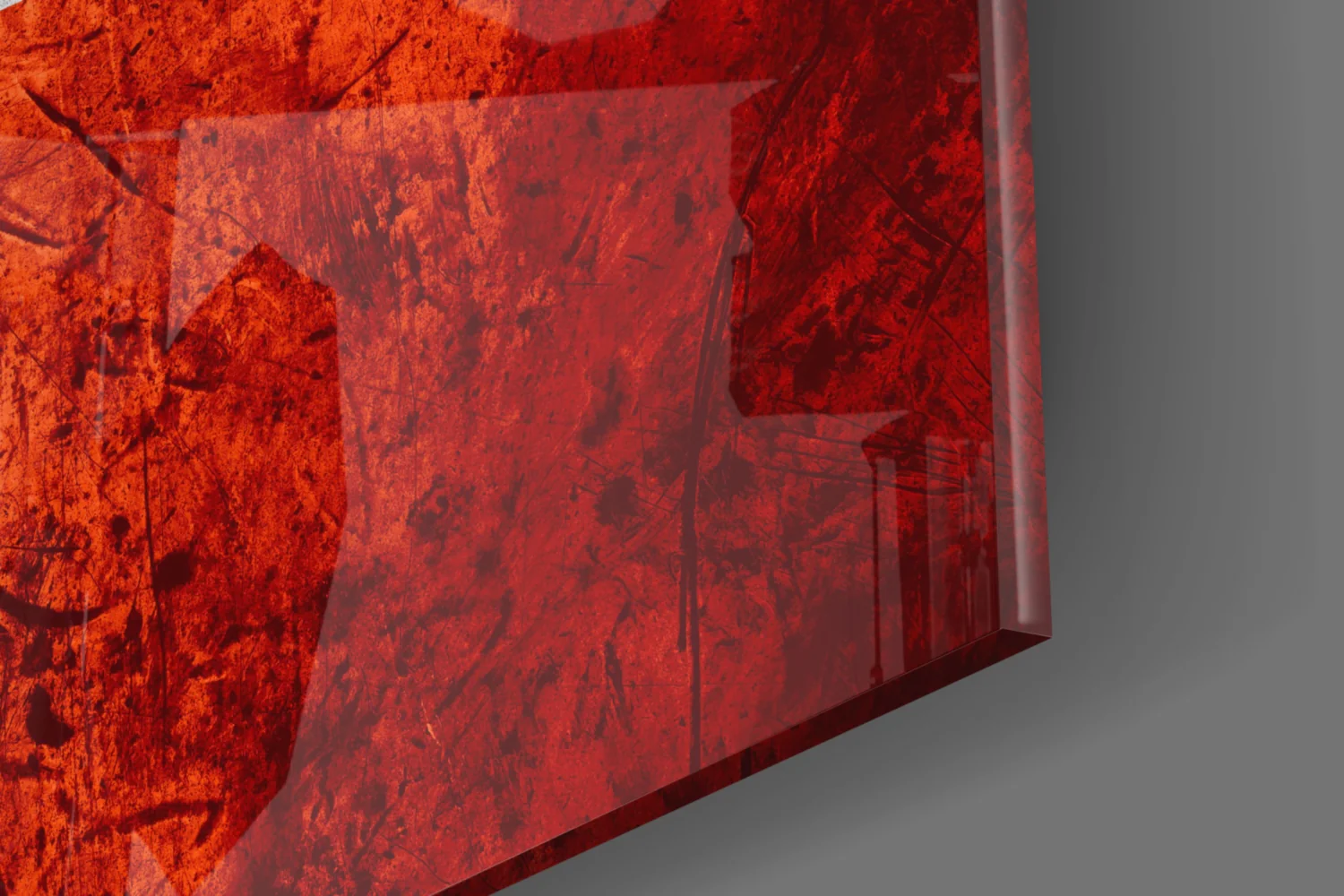 Flag of Switzerland Glass Wall Art - Image 7
