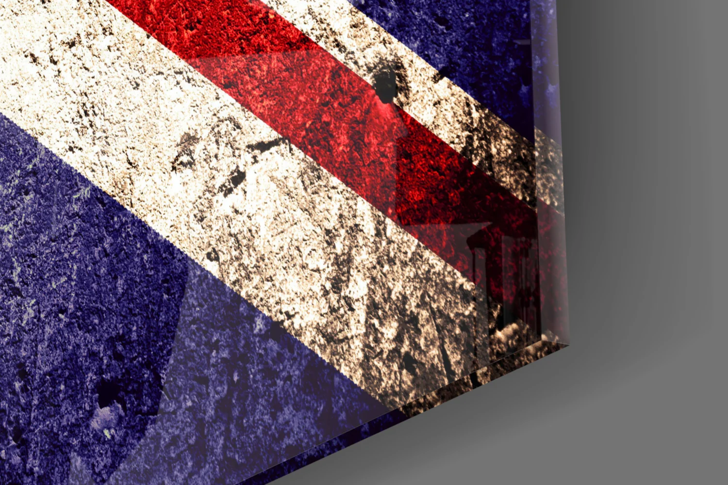 Flag of United Kingdom Glass Wall Art - Image 7