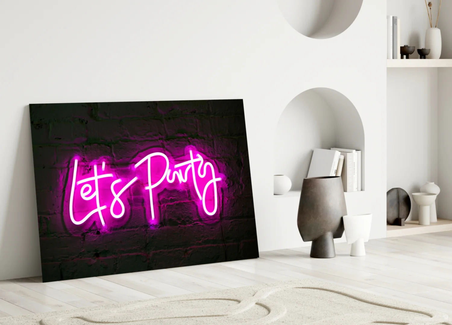 Entertainment Glass Wall Art - Image 3