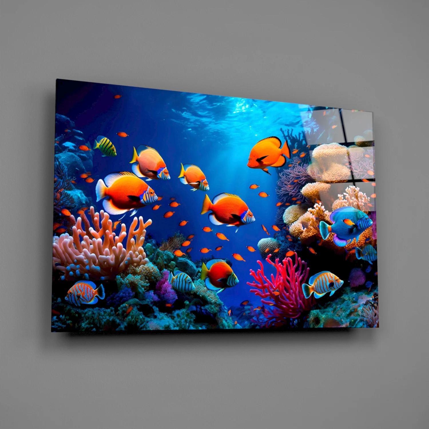 Ocean Life Glass Wall Art - Image 2