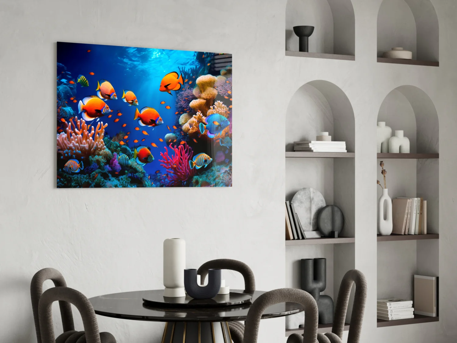 Ocean Life Glass Wall Art - Image 5