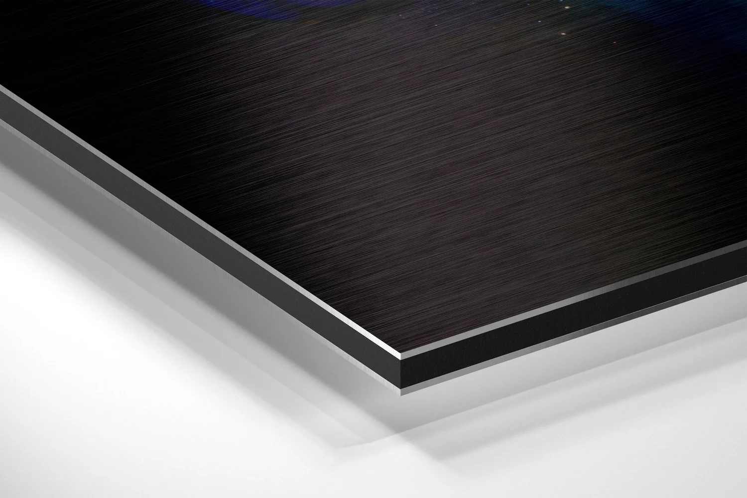 Zebra Brushed Aluminum Dibond Wall Art - Image 2